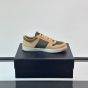 Prada Downtown delavé suede and Re-Nylon sneakers
