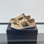 Prada Downtown delavé suede and Re-Nylon sneakers