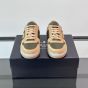 Prada Downtown delavé suede and Re-Nylon sneakers