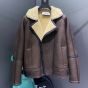 LOEWE Aviator jacket in shearling