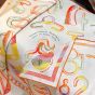 Hermès Inventaire Poetique pour un Conte Sellier shawl 140