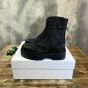 CELINE BULKY LACED UP BOOT in NYLON AND SHINY BULL
