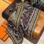 Hermès Eperon d'Or bandana 55