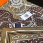 Hermès Eperon d'Or bandana 55