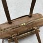 MIU MIU Pocket washed nappa leather bag