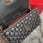 Valentino ROCKSTUD SPIKE NAPPA LEATHER CROSSBODY CLUTCH BAG