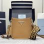 Prada Leather mini shoulder bag