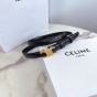 Celine Small Triomphe Belt in LIZARD