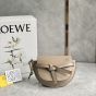 LOEWE Mini Gate Dual bag in soft calfskin and jacquard