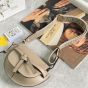 LOEWE Mini Gate Dual bag in soft calfskin and jacquard