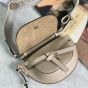 LOEWE Mini Gate Dual bag in soft calfskin and jacquard