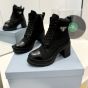 Prada Re-Nylon and leather booties