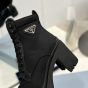 Prada Re-Nylon and leather booties
