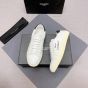 YSL court classic sl/06 embroidered sneakers in leather