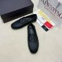 Valentino VLOGO SIGNATURE GRAINY CALFSKIN DRIVING SHOE