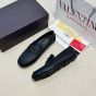 Valentino VLOGO SIGNATURE GRAINY CALFSKIN DRIVING SHOE
