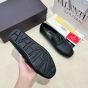 Valentino VLOGO SIGNATURE GRAINY CALFSKIN DRIVING SHOE
