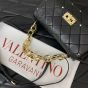 VALENTINO GARAVANI ROCKSTUD SPIKE IN NAPPA PATCHWORK