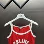 celine paris tank top in cotton jersey