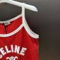 celine paris tank top in cotton jersey
