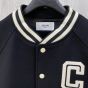 celine teddy jacket in textured wool