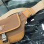 Prada Re-Nylon and leather shoulder bag