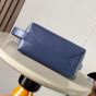 LOEWE Puzzle Fold wash bag in shiny calfskin