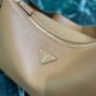 Prada Aimée large leather shoulder bag
