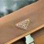 Prada Re-Nylon and leather shoulder bag