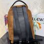 LOEWE Flamenco backpack in pressed suede