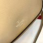 Valentino SMALL VLOGO MOON HOBO BAG IN GRAINY CALFSKIN WITH CHAIN
