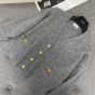 Celine cardigan with gourmettes in heritage cashmere