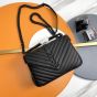 YSL COLLEGE MEDIUM IN QUILTED LEATHER
