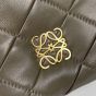LOEWE Puffer Goya in pleated shiny nappa lambskin