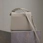 YSL CASSANDRA Mini top handle bag in grain de poudre embossed leather