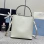 Medium Saffiano Leather Prada Panier Bag