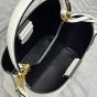 Medium Saffiano Leather Prada Panier Bag
