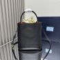 Medium Saffiano Leather Prada Panier Bag
