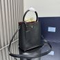Medium Saffiano Leather Prada Panier Bag