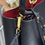 Medium Saffiano Leather Prada Panier Bag