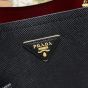 Medium Saffiano Leather Prada Panier Bag