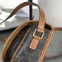 Celine MEDIUM FOLCO BAG IN TRIOMPHE CANVAS AND CALFSKIN