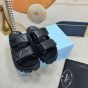 Prada Padded nappa leather slides