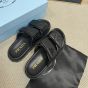 Prada Padded nappa leather slides
