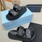 Prada Padded nappa leather slides