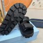 Prada Padded nappa leather slides