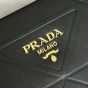 Large leather Prada Symbole bag with topstitching