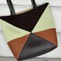LOEWE Medium Puzzle Fold tote in calfskin and suede