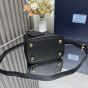 Small Saffiano Leather Prada Panier Bag