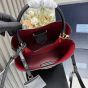Small Saffiano Leather Prada Panier Bag